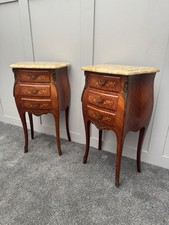 Pair Antique Bedside Cabinets