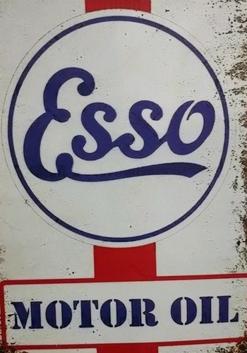 Esso motor oil - esso, /