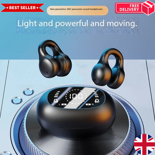 Wireless earbuds clip - clip, on