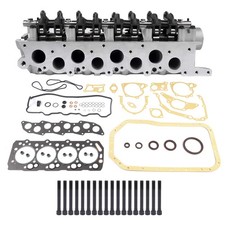 Cylinder Head & Gasket Set For Mitsubishi L200 Shogun Pajero Delica 4D56 4D56T