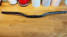 Rare vintage Azonic O'Neal DH double wall MTB bars Retro smooth anodised black
