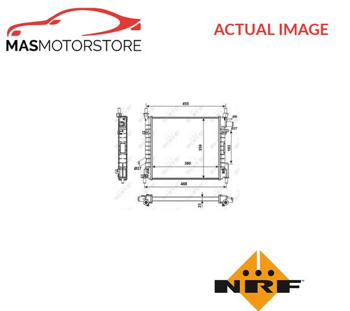 Engine cooling radiator nrf - cooling,