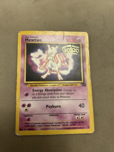 1995 mewtwo pokémon card 70hp - 1995,