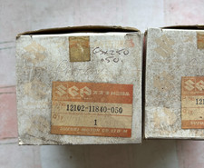 SUZUKI GSX250 0.5MM OS PISTON KIT GENUINE NOS 12102-11840-050