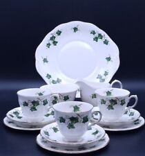 Colclough 'Ivy Leaf' Tea Set for 3 People