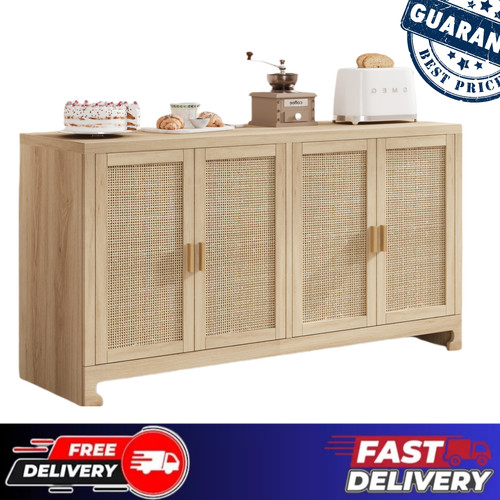 Rattan storage cabinet - , 4