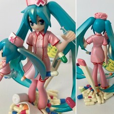 Hatsune Miku Nurse Figure 01Love-Colored Ward rare OMIAMI Kaiyoudou Toy Doll