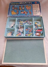 Vintage 1980's Fuzzy Felt