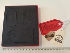 Sizzix Originals Scallop Combo Tag  - Craft Die