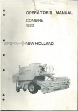NEW HOLLAND COMBINE 1520