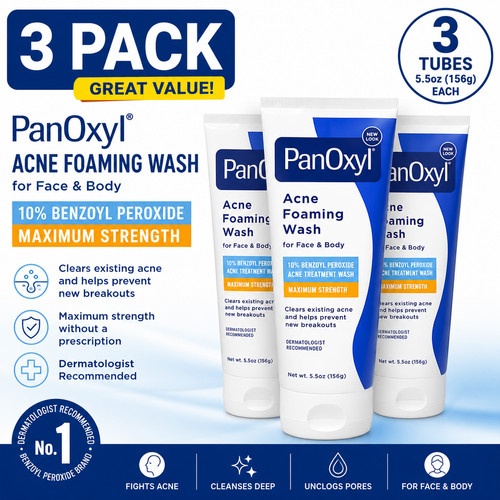 Acne foaming wash face - wash, body