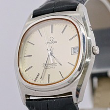 *NEAR MINT* Vintage OMEGA Constellation Cal.1333 Chronometer Qz Push Crown Men's