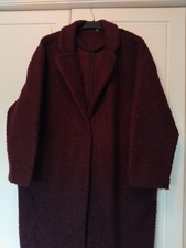 Ladies TU Teddy Type Coat Size 20