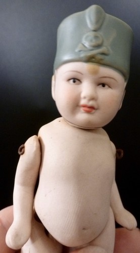 Antique german bisque doll - antique,
