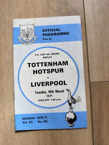 Tottenham liverpool 1971 fa - v,