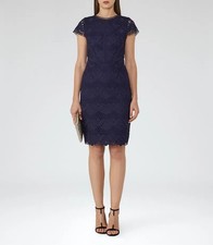 New REISS Liza Graphic Lace
