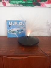 1980s UFO FIBRE OPTIC LAMP