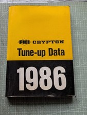 TI Crypton Tune-up Data 1986