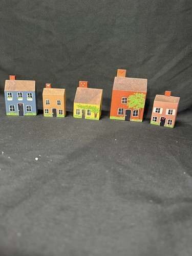Block houses craft - houses,