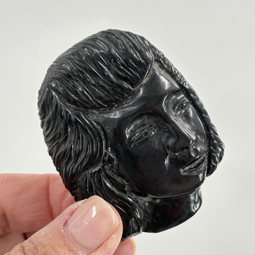 Vtg black bakelite - bakelite, lady