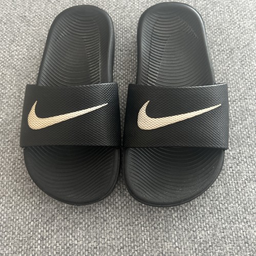 Unisex kids nike kawa slides - kids,