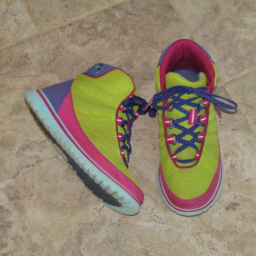 Sorel yellow pink purple lace - sorel,
