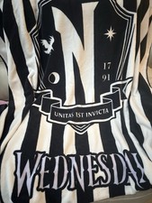 Wednesday Fleece Blanket Black