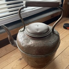 antique copper Kettle. Large. 