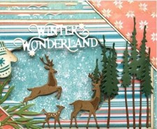 Deer Family Metal Die Cutter