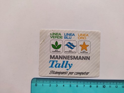 Adhesive mannesmann tally - adhesive,