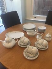 RARE Seltmann Weiden Regina Blue - 34 Piece Dinner Set