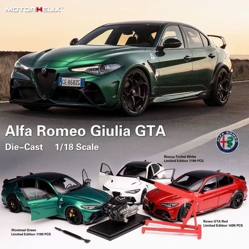 Motorhelix alfa romeo - motorhelix, 1/18