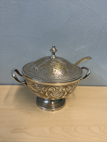 Vintage silver plated - plated, metal