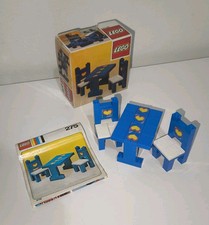 Lego 275 Homemaker Tables & Chairs 1974 Vintage Complete with Box Retired Set