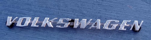 Volkswagen rear badge classic - badge,