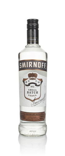 Smirnoff black plain vodka - plain,
