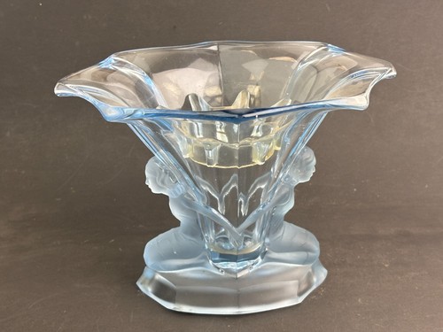 Art deco glass bowl - glass,