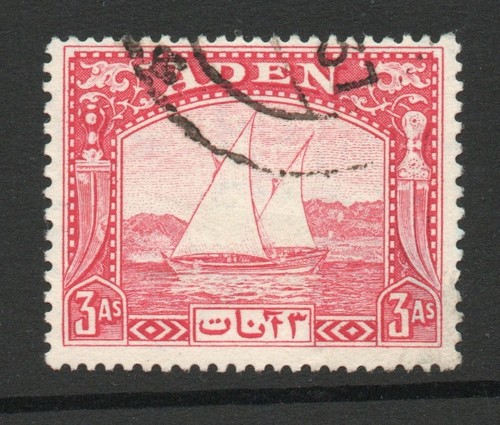 Aden 1937 dhows carmine sg - 1937,
