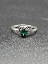 Pandora August Birthstone Eternity Circle Ring 925 Sterling Silver Size 54