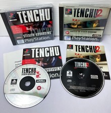 TENCH 1 & 2 BUNDLE (VGC) - Sony PlayStation 1 Complete Stealth Games (PS1 PAL)
