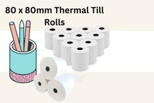 40 Rolls 80x80 Thermal Receipt