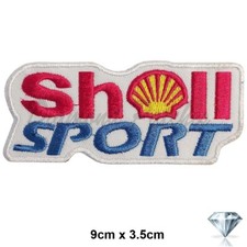 Shell sports embroidery patch