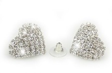  Heart Earrings, Sparkle
