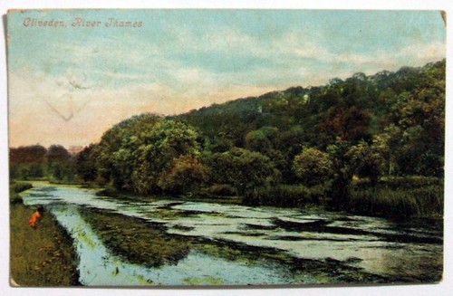 Postcard cliveden river - -,