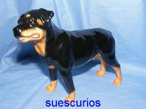 John beswick dog rottweiler - john,