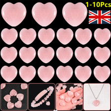 25mm Rose Quartz Heart Crystal