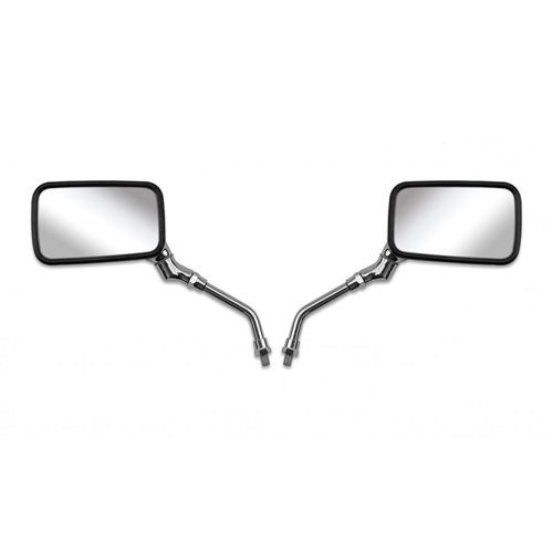 Mirrors 10mm chrome rectangle - 10mm,