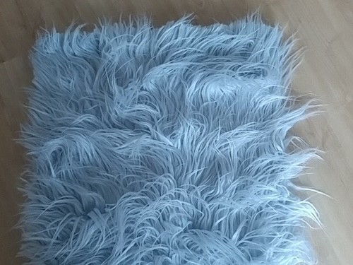 Grey soft fluffy - grey,