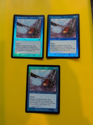 Mercurial kite bird mtg - x3,