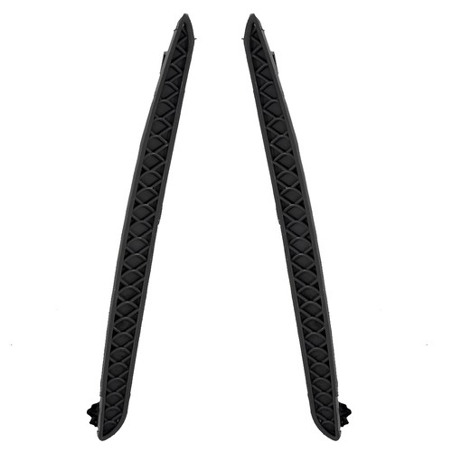 Rear bumper side grille - l,